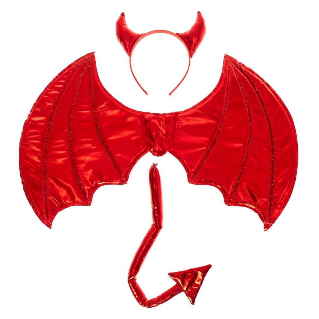 Devil Wings Costume Set Red 3 Pack Women Of Edm