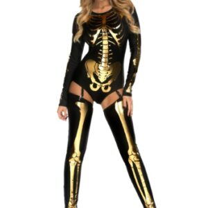 Gold Bad to the Bone Costume