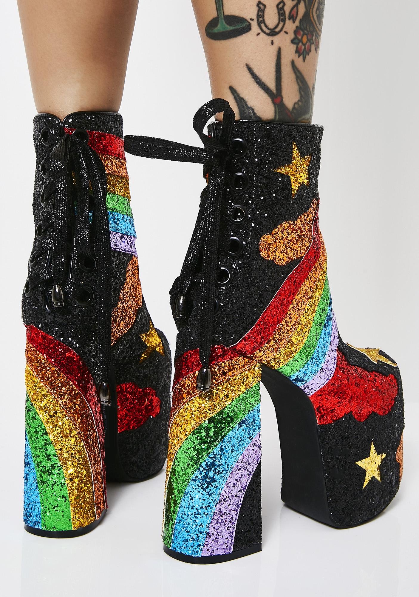 sparkle boots