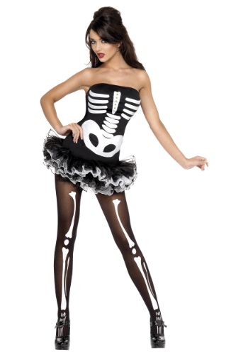 sexy skeleton costume