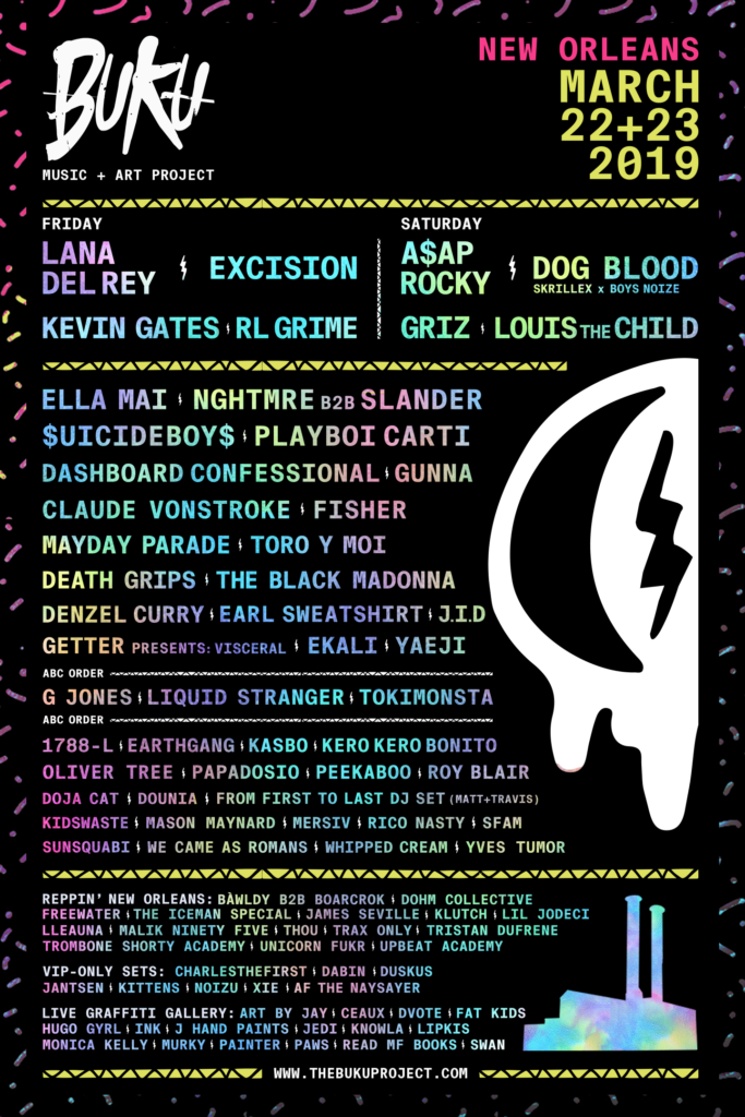 Buku Arts + Music Festival 2019 New Orleans Women of Edm