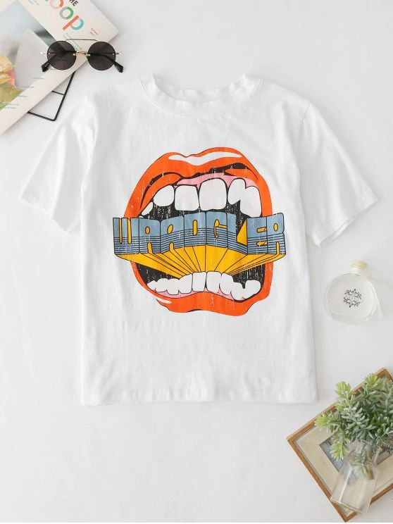 flap mouth tee shirt