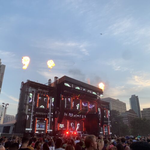 Day 2 @ Lollapalooza with Max Frost, Yoshi Flower, Cray, Childish Gambino, Snails & Janelle Monáe