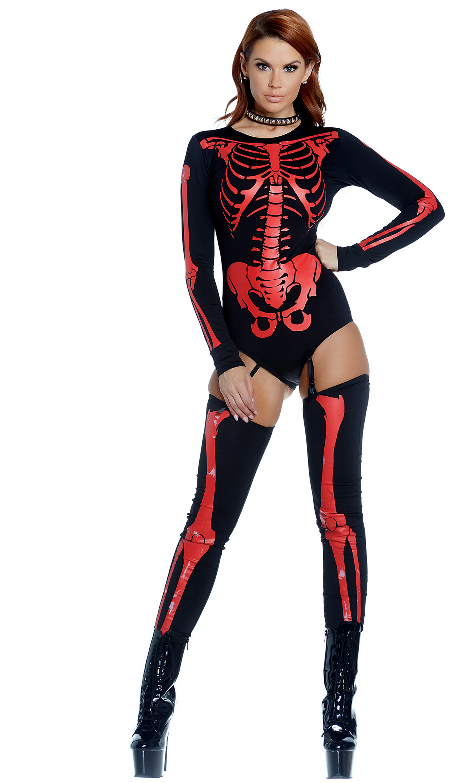 womens sexy skeleton costume