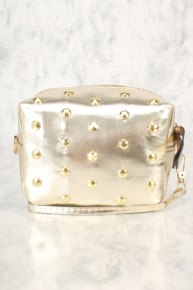 gold cross bag