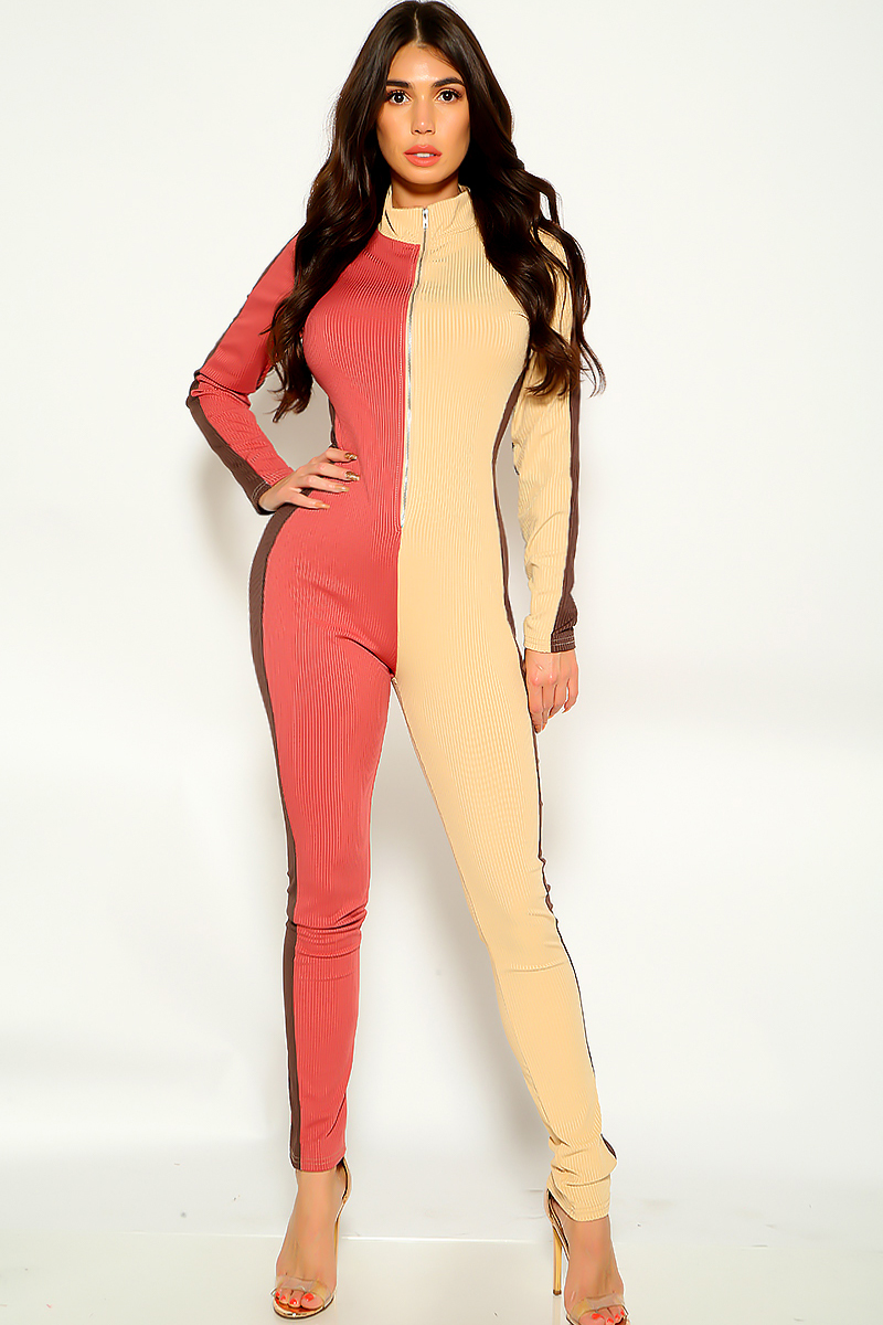 camel jumpsuit