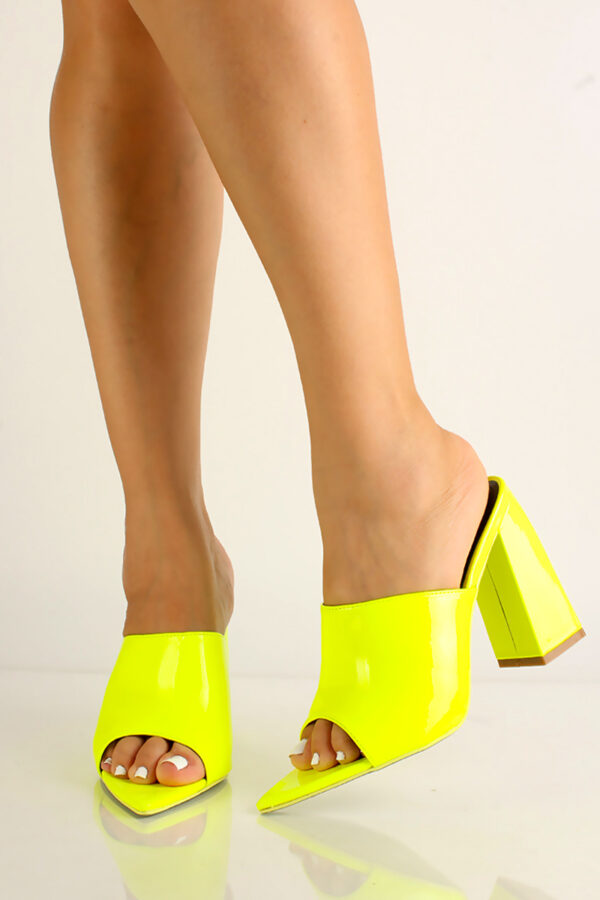 lime stilettos