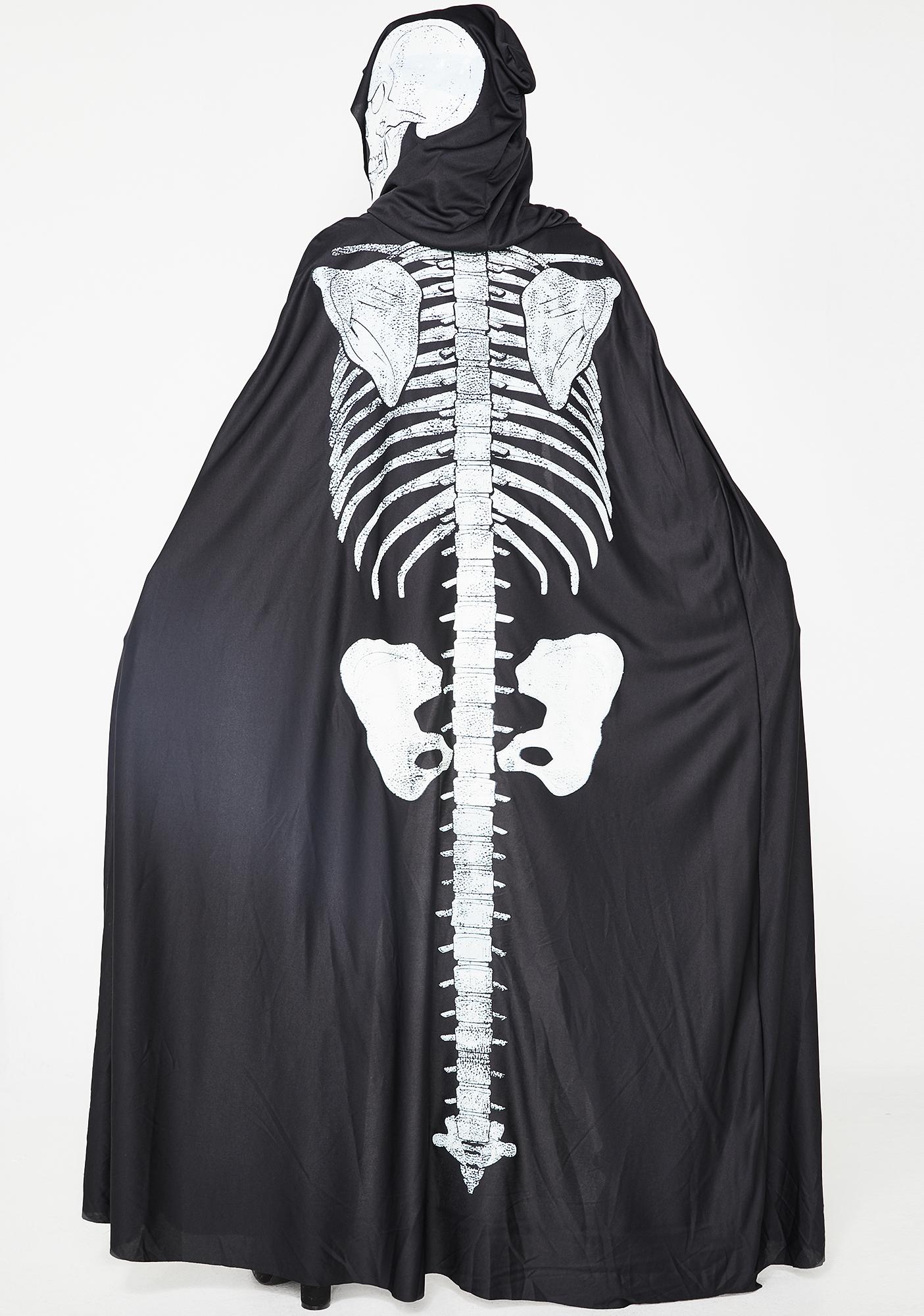 Crypt Keeper Skeleton Cape - Women of Edm